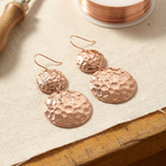 Clara & Co. Solstice Copper Earrings