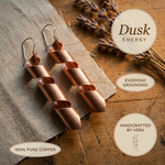 Clara & Co. Dusk Copper Earrings
