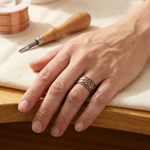 Clara & Co. Petal Copper Ring