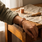 Clara & Co. Current Copper Bracelet
