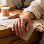 Clara & Co. Silt Copper Ring