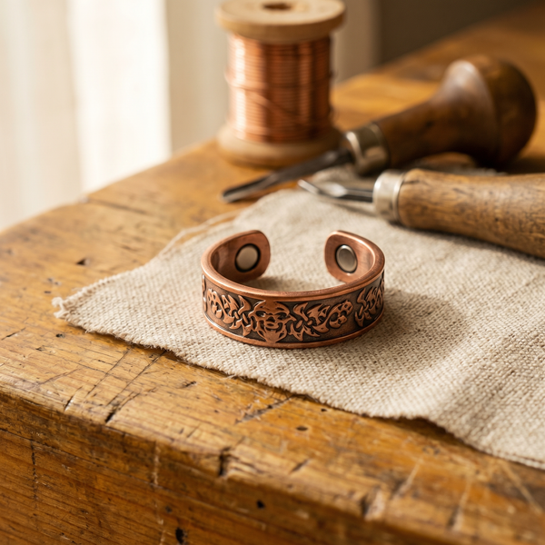 Clara & Co. Clag Copper Ring