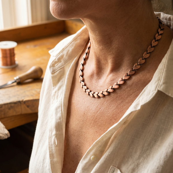 Clara & Co. Briar Copper Necklace