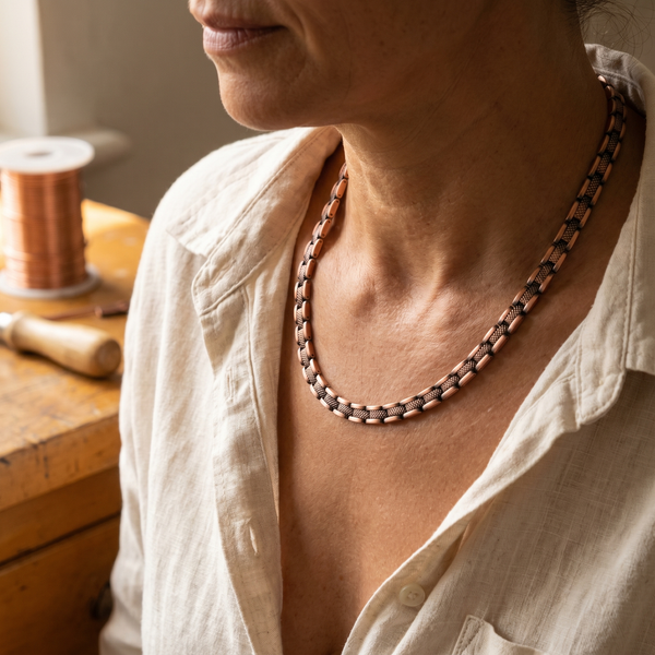 Clara & Co. Haze Copper Necklace
