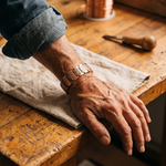 Clara & Co. Glen Mens Copper Bracelet
