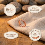 Clara & Co. Root Copper Ring