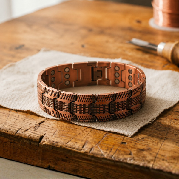 Clara & Co. Crag Copper Bracelet