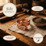 Clara & Co. Silt Copper Ring