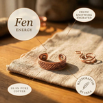 Clara & Co. Fen Copper Ring