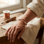Clara & Co. Root Copper Bracelet