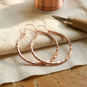 Clara & Co. Willow Copper Earrings