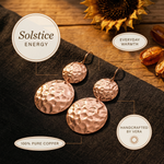 Clara & Co. Solstice Copper Earrings