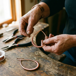 Clara & Co. Creek Copper Earrings