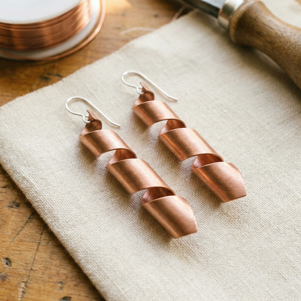 Clara & Co. Dusk Copper Earrings