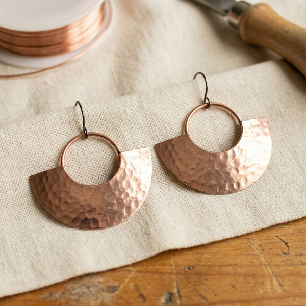 Clara & Co. Sol Copper Earrings