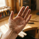 Clara & Co. Flow Copper Hand Spiral