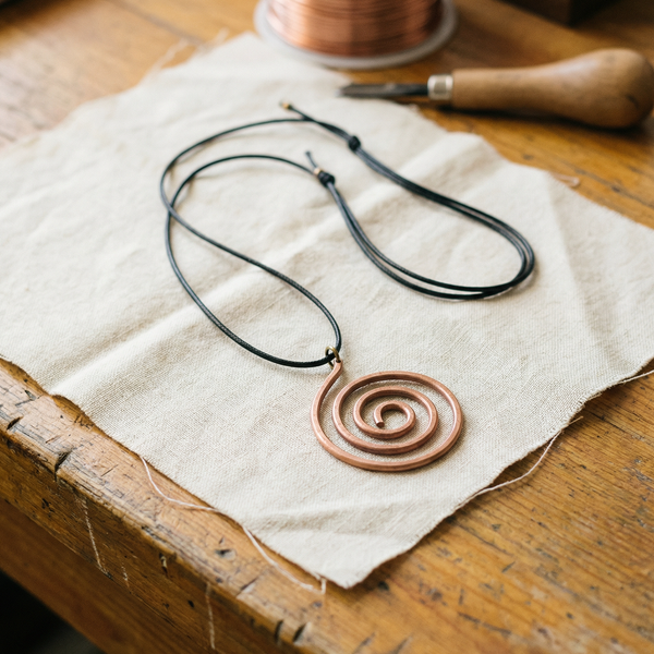 Clara & Co. Mesa Copper Necklace