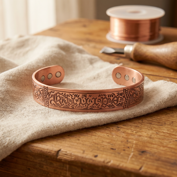 Clara & Co. Drift Copper Bracelet