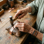 Clara & Co. Hearth Copper Bracelet