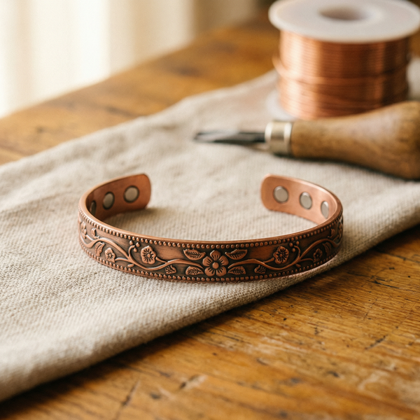 Clara & Co. Knell Copper Bracelet