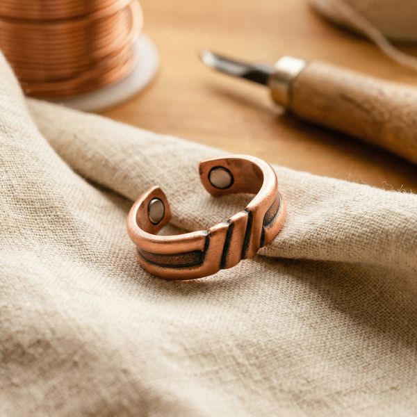 Clara & Co. Peat Copper Ring