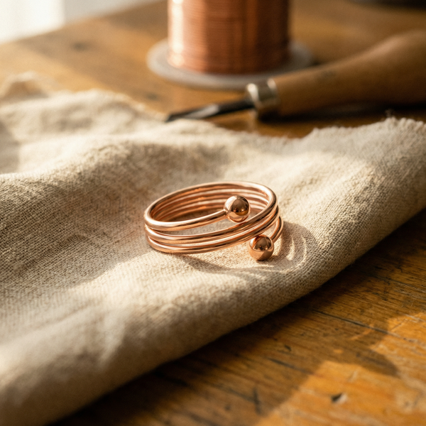 Clara & Co. Silt Copper Ring