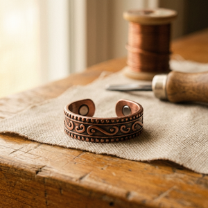 Clara & Co. Fern Copper Ring