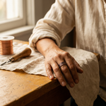 Clara & Co. Fern Copper Ring
