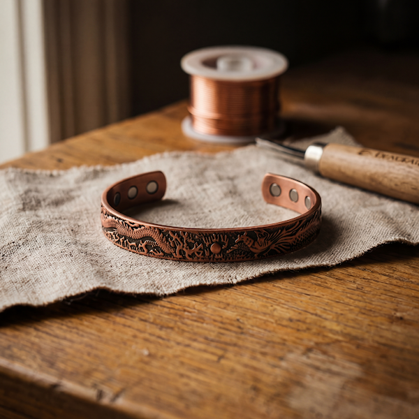 Clara & Co. Loam Copper Bracelet