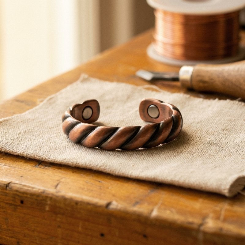Clara & Co. Tine Copper Ring