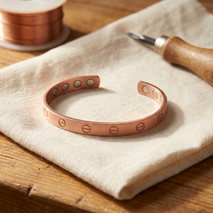 Clara & Co. Bolt Copper Bracelet