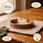Clara & Co. Moss Copper Bracelet