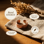 Clara & Co. Band Copper Ring