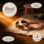 Clara & Co. Bind Copper Ring