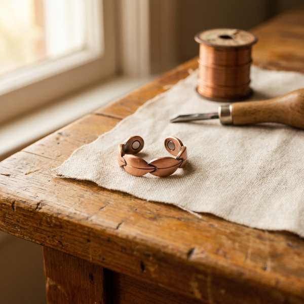 Clara & Co. Bind Copper Ring