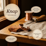 Clara & Co. Knap Copper Ring