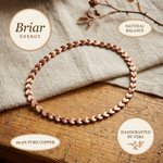 Clara & Co. Briar Copper Necklace