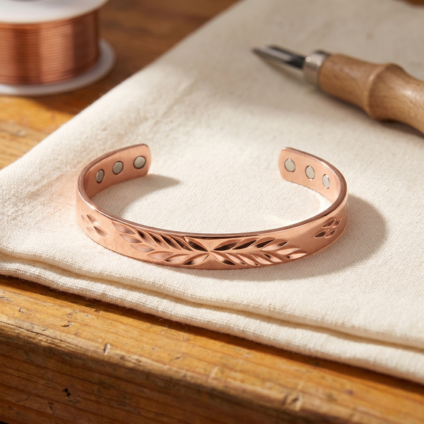 Clara & Co. Lunar Copper Bracelet