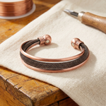 Clara & Co. Cairn Copper Bracelet