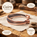 Clara & Co. Cairn Copper Bracelet