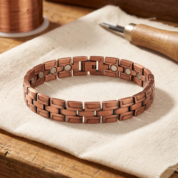 Clara & Co. Gorse Men's Copper Bracelet