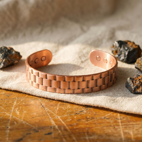 Clara & Co. Ore Men's Copper Bracelet
