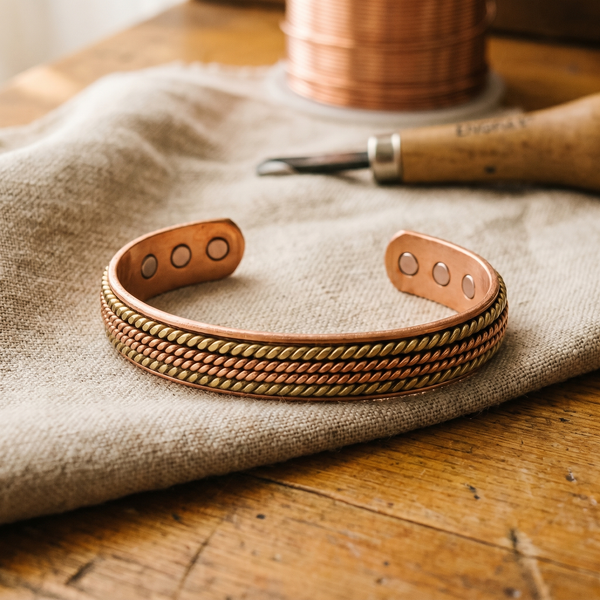 Clara & Co. Forge Copper Bracelet