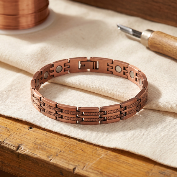 Clara & Co. Pike Men's Copper Bracelet