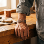 Clara & Co. Grit Men's Copper Bracelet