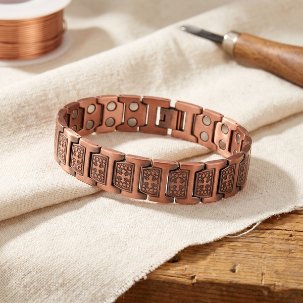 Clara & Co. Gale Men's Copper Bracelet