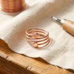 Clara & Co. Haven Copper Ring