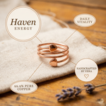 Clara & Co. Haven Copper Ring
