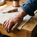 Clara & Co. Gale Men's Copper Bracelet