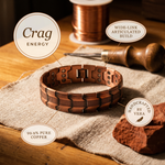 Clara & Co. Crag Copper Bracelet
